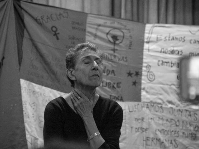 La escritora y militante feminista Silvia Federici, Foto: Rebelarte.