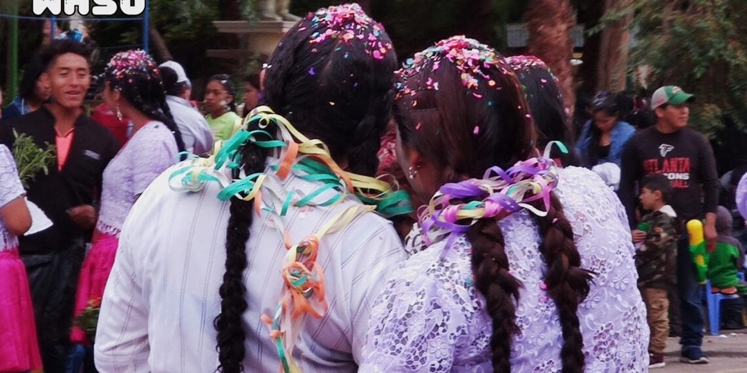 Celebración de carnaval en Tupiza. el 2020 Foto: Mijail Miranda