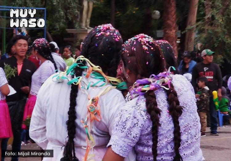 Celebración de carnaval en Tupiza. el 2020 Foto: Mijail Miranda