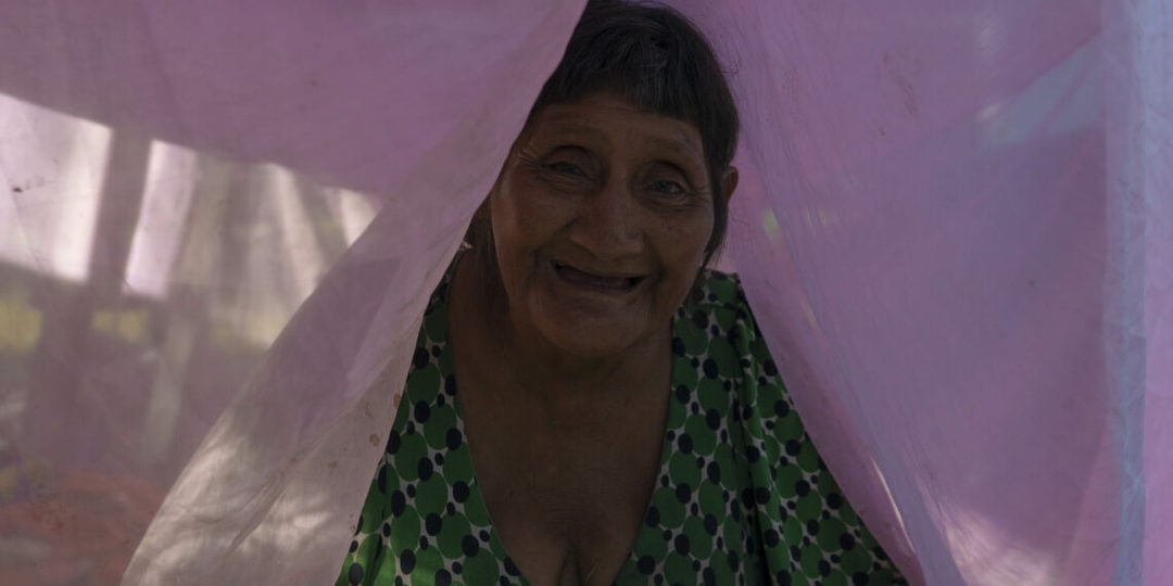 Rosa Isategua,  mujer de la tercera edad de la comunidad Yuqui. | Foto: Sara Aliaga Ticona