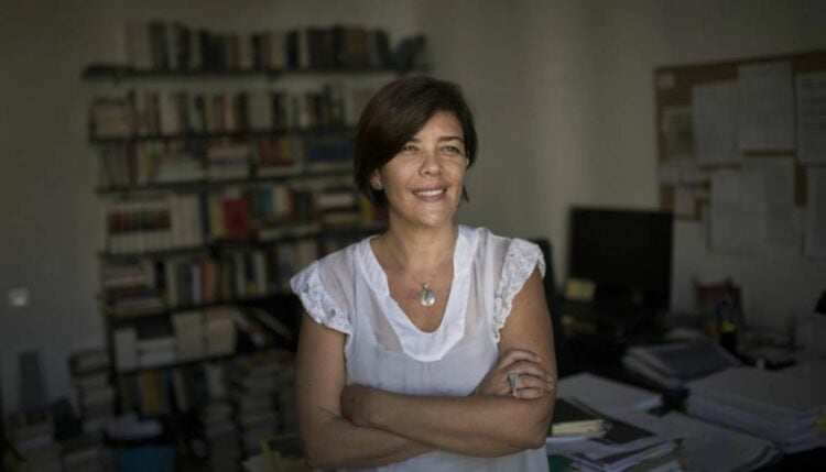 La escritora boliviana Magela Baudoin. Foto: M Minocri/El País