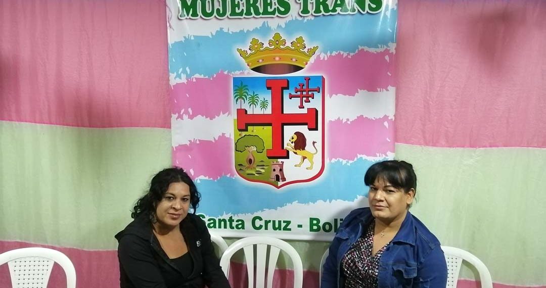 Kerana y Muriel en la Casa Trans en Santa Cruz de la Sierra. Foto: Christian Egüez