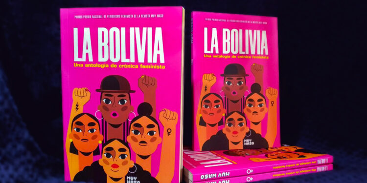 Ejemplares del libro "La Bolivia" | Foto: Jhoselin Granados