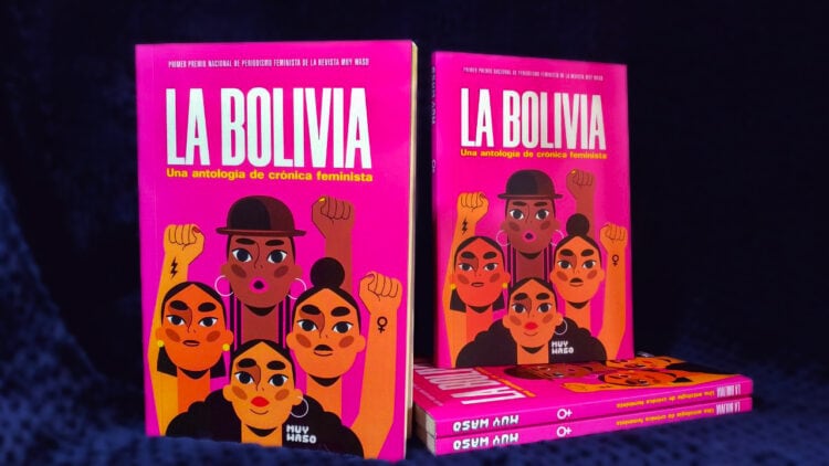 Ejemplares del libro "La Bolivia" | Foto: Jhoselin Granados