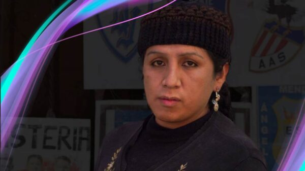La activista trans aymara Brígida Ajata
