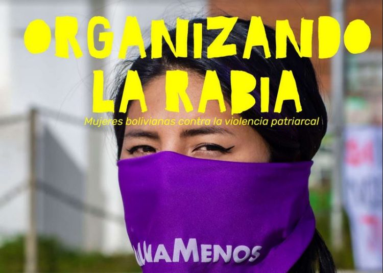 Detalle de la portada del libro Organizando la rabia. Mujeres bolivianas contra la violencia patriarcal de la Revista Muy Waso. Diseño: Salvador Pomar