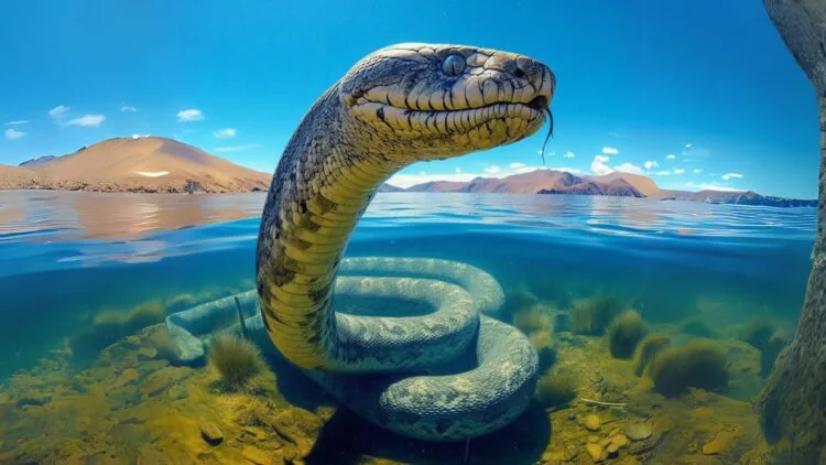 Yaurinkha, la serpiente mitológica gigante que habita el lago Titicaca