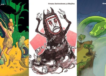 Colaboración, mitos y leyendas: 20 artistas completan el Reto Graficalaca 2023