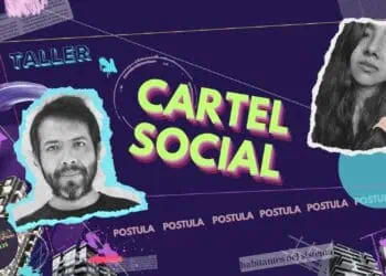 Taller de Cartel Social con Dorian López y Karen con K